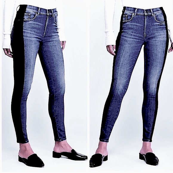 Express Denim - Express Ankle Legging High Rise Hyper Stretch 24/7 Comfort Waistband MSRP$98